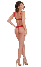 Load image into Gallery viewer, Silky Stretch 2pc Bra and Thong Set
