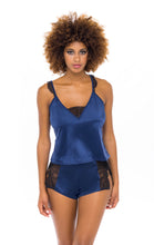 Load image into Gallery viewer, Saskatoon Satin And Lace Camisole Set
