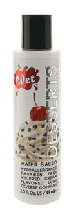 Desserts Flavored Lube 3oz/89ml in Whipped Cream