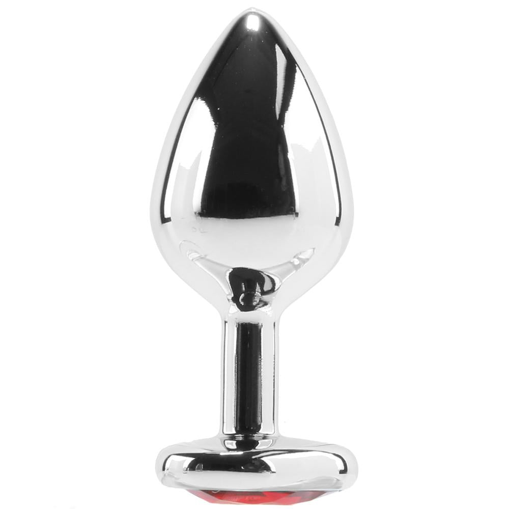booty sparks red heart gem anal plug Red Heart Gem Anal Plug- Medium