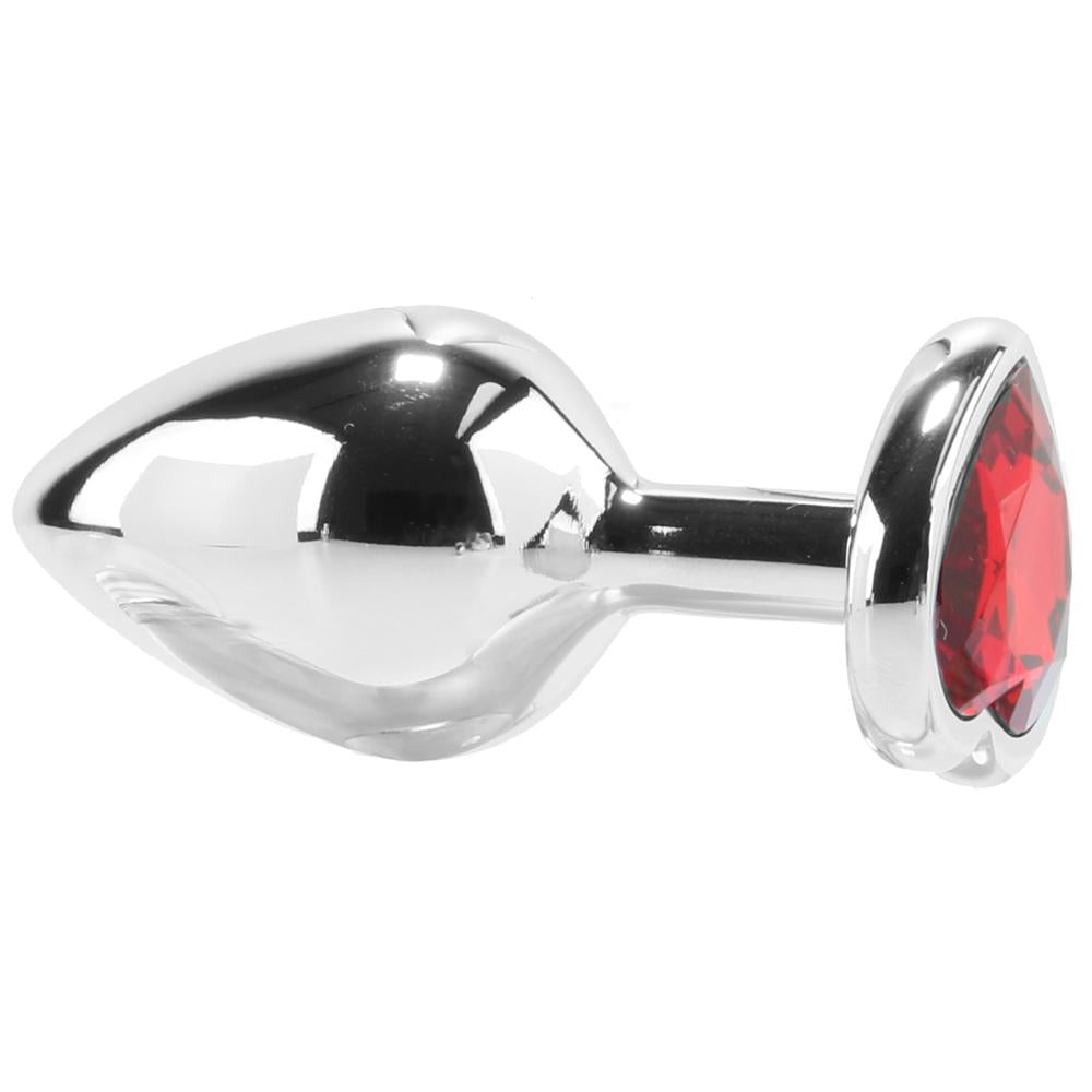 booty sparks red heart gem anal plug Booty Sparks Heart Gem Glass Anal Plug