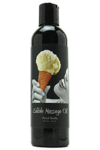 Load image into Gallery viewer, Edible Massage Oil 8oz/236ml in Vanilla
