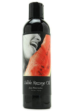 Load image into Gallery viewer, Edible Massage Oil 8oz/236ml in Watermelon
