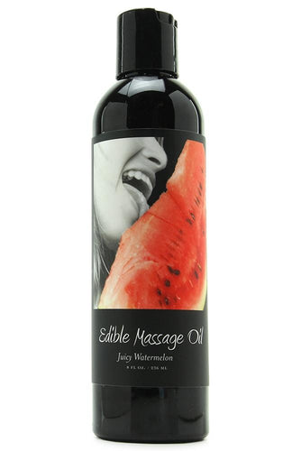 Edible Massage Oil 8oz/236ml in Watermelon