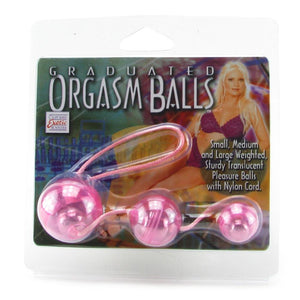 Graduated Orgasm Balls in Pink