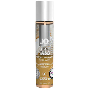 H2O Flavored Lube 1oz/30ml in Vanilla Cream