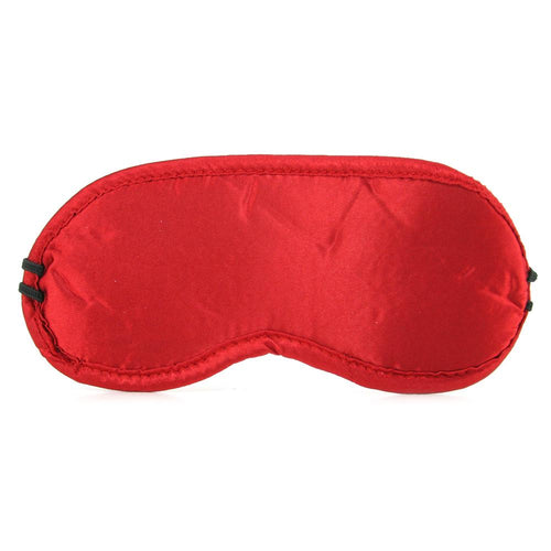 Sex & Mischief Satin Blindfold in Red