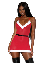 Load image into Gallery viewer, Santa Stretch Mesh Chemise
